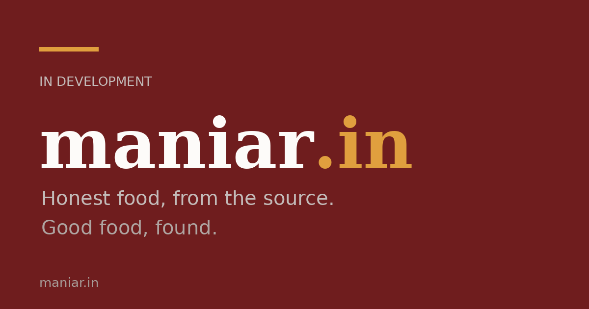 Link preview image for maniar.in